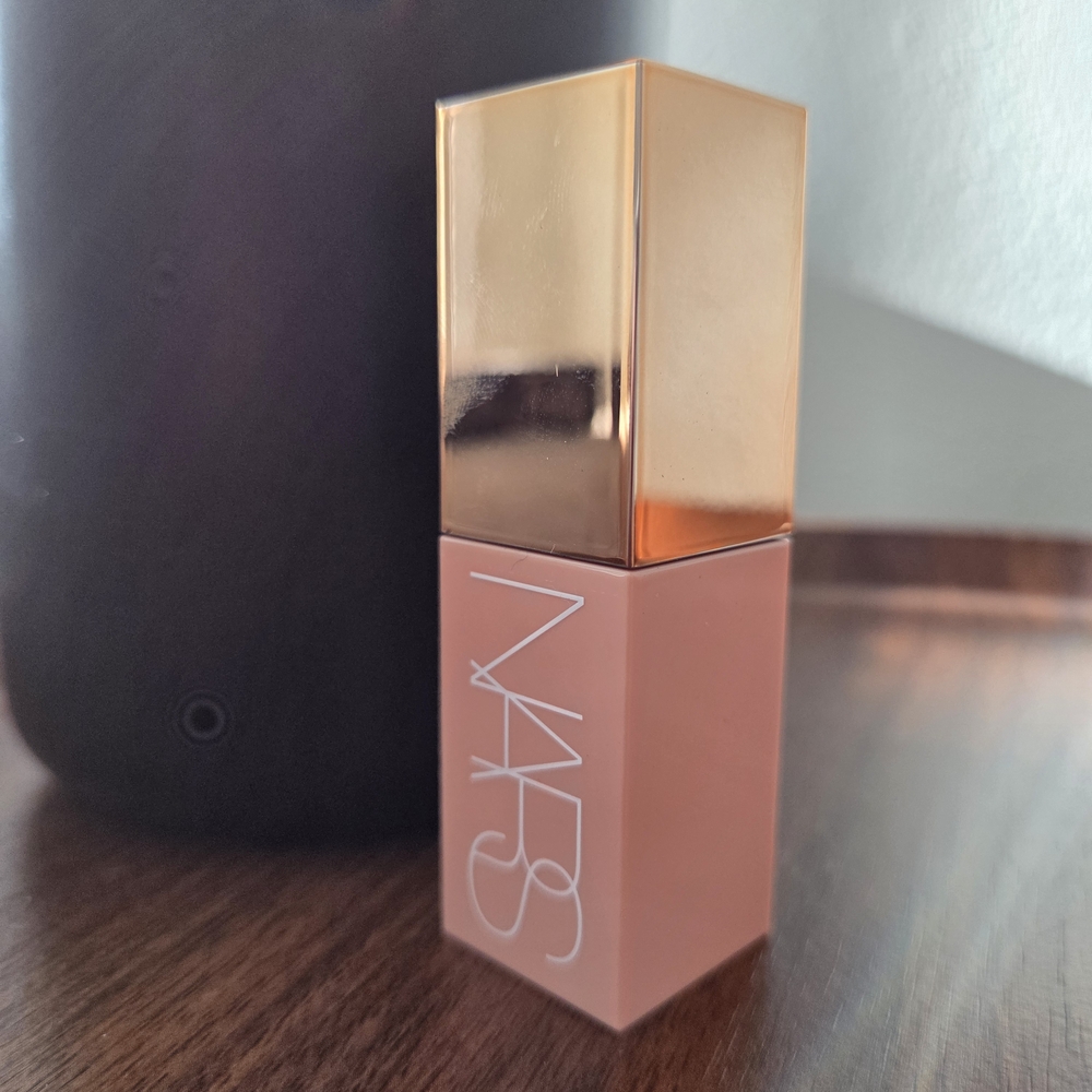 NARS Lipstick with Gold Top and Pink Base